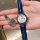 New Pasha De Cartier Watch 35mm white face blue leather strap replica (7)_th.jpg